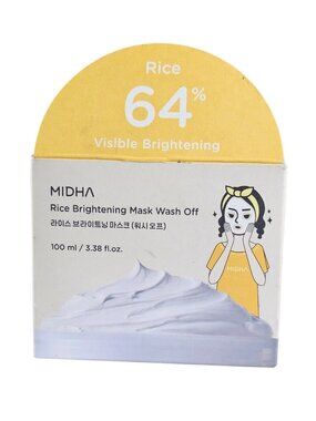 Midha Rice Brightening Mask 100ml Korean Skincare Kbeauty New